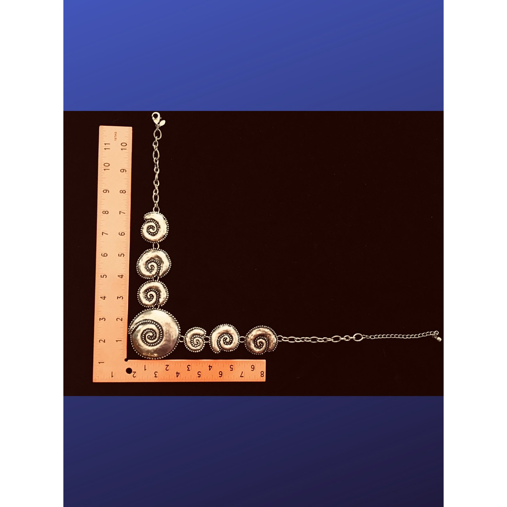 Chico’s Bohemian “Conch Shell Disks” Statement Ne… - image 4